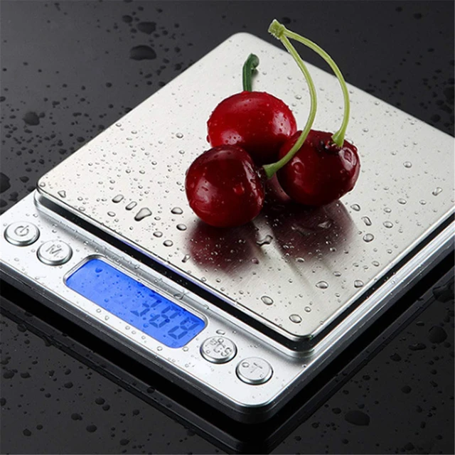 Alt view image 2 of 7 - LCD Portable Mini Electronic Digital Scales 3000g/0.1g Pocket Case Postal Kitchen Jewelry Weight Balance Scale
