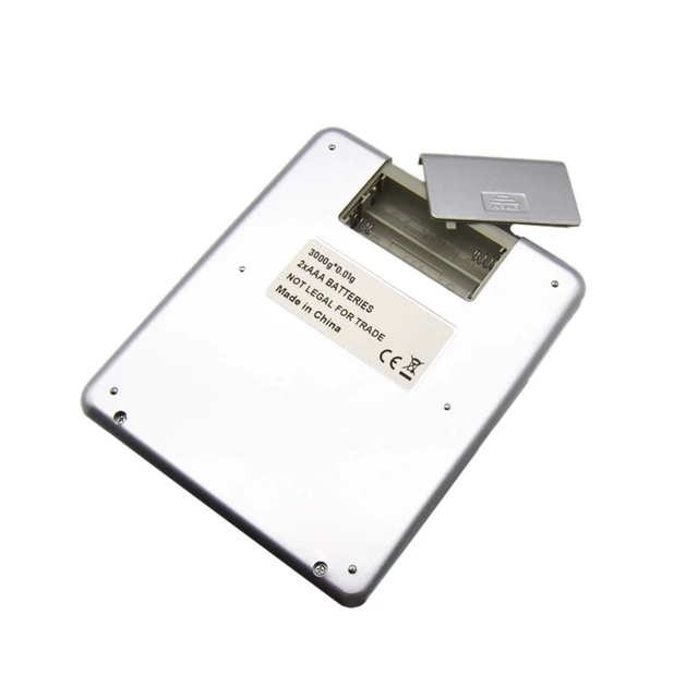Alt view image 4 of 7 - LCD Portable Mini Electronic Digital Scales 3000g/0.1g Pocket Case Postal Kitchen Jewelry Weight Balance Scale