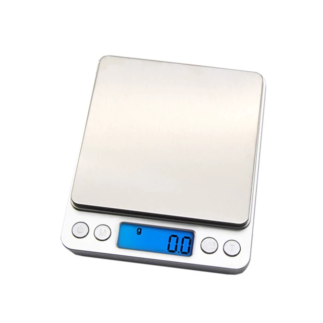 Alt view image 3 of 7 - LCD Portable Mini Electronic Digital Scales 3000g/0.1g Pocket Case Postal Kitchen Jewelry Weight Balance Scale