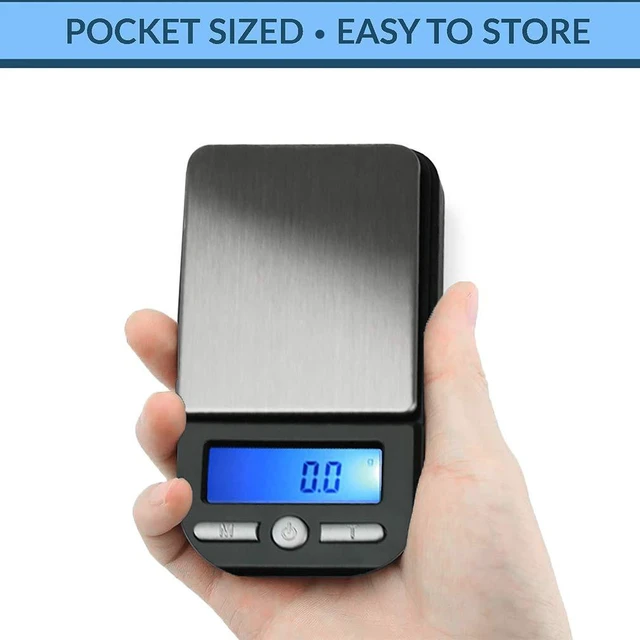 Alt view image 5 of 7 - Digital Pocket Scale AC Series 650g x 0.1g | High Precision 0.1g Accuracy Mini Gram Scale for Kitchen, Lab, Jewelry, Coin Scale, Small Digital Gram Scale Portable Travel Scale