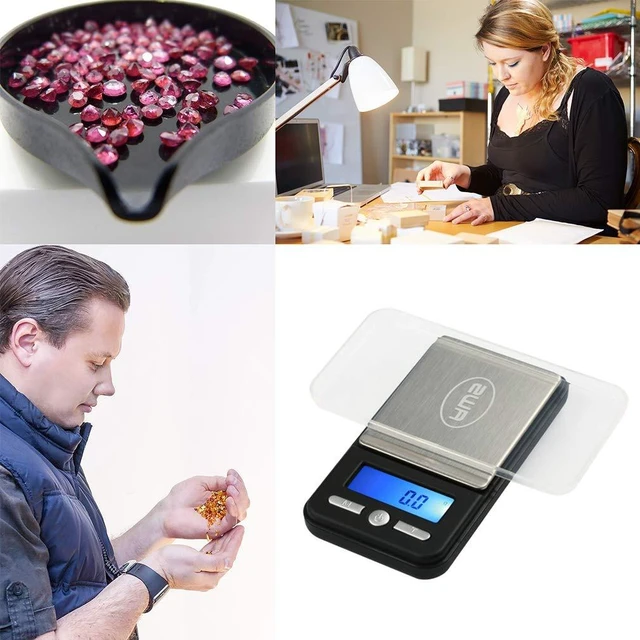 Alt view image 7 of 7 - Digital Pocket Scale AC Series 650g x 0.1g | High Precision 0.1g Accuracy Mini Gram Scale for Kitchen, Lab, Jewelry, Coin Scale, Small Digital Gram Scale Portable Travel Scale