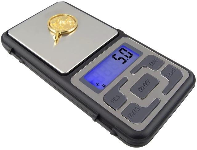 Main image of Platinum MP601 Jewelry Scale | Durable Precise Jewelers Premium Class Pocket Kitchen Scale | Digital Precision Tool | Expert Professional Reading & Accuracy 600g x 0.1g