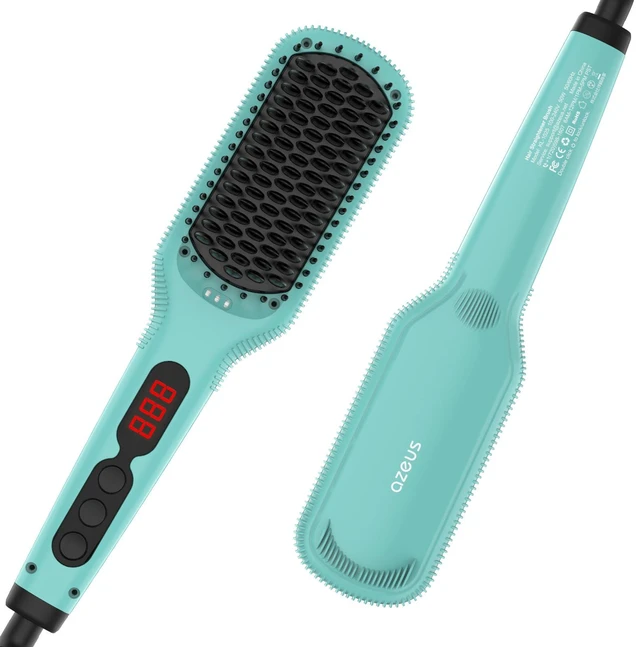 Main image of Ionic Hair Straightener Brush, MCH Heated Styling Comb | Ionic Function; MCH Ceramic Heating; Adjustable Temperature; Anti-Scald Design; Hair Styling for Daily Use