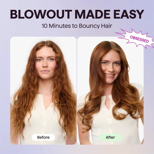 Alt view image 4 of 7 - 5 in 1 Curling Iron with Thermal Brush,Flat Iron,Versatile Styling | Interchangeable Curling Iron Set(0.5-1.25"), Ceramic Curling Iron, Less Damage, Fast Heating Wand Curling Iron, Dual Voltage