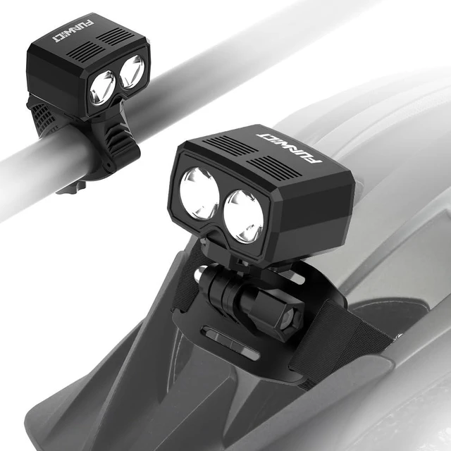Main image of Helmet Light LED Bike Headlight Rechargeable Bike Helmet Light IP65 Waterproof 1000 Lumens 5 Lighting Modes Bicycle Helmet Light for Cycling Fit Most Helmets