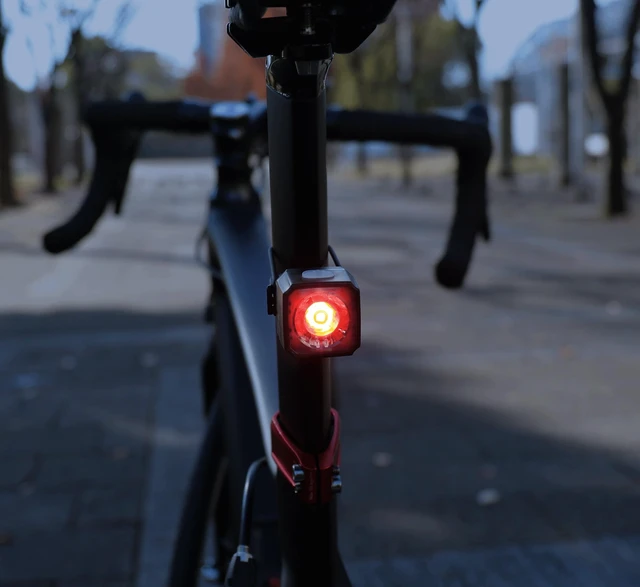 Alt view image 3 of 7 - NANO60 Bike Safety Light | 6 Light Modes, USB-C Rechargeable, Compact Design Fits Road, MTB & Gravel Bikes