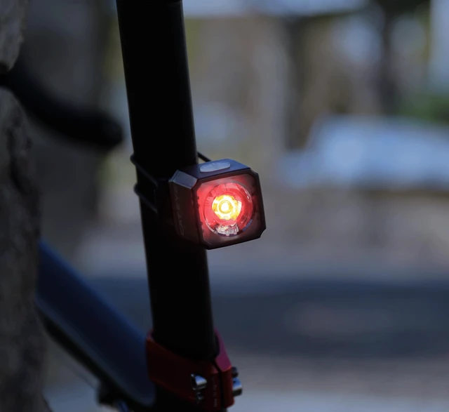 Alt view image 4 of 7 - NANO60 Bike Safety Light | 6 Light Modes, USB-C Rechargeable, Compact Design Fits Road, MTB & Gravel Bikes