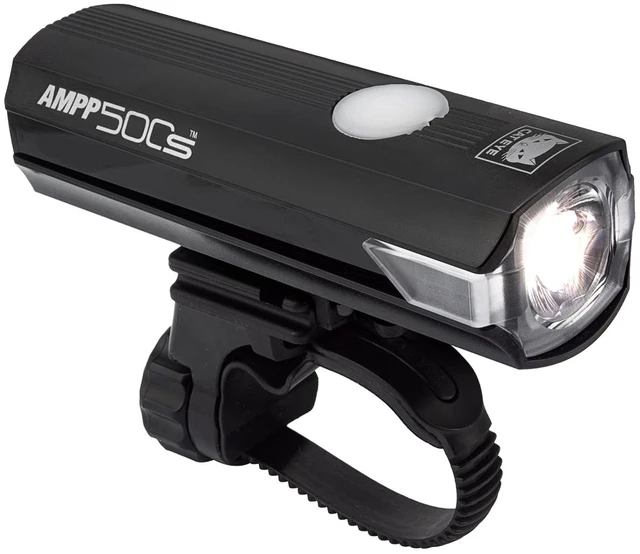 Main image of AMPP USB Rechargeable Bike Headlight (AMPP500S) | 500-lumen USB-rechargeable headlight with an OptiCube lens and five light modes
