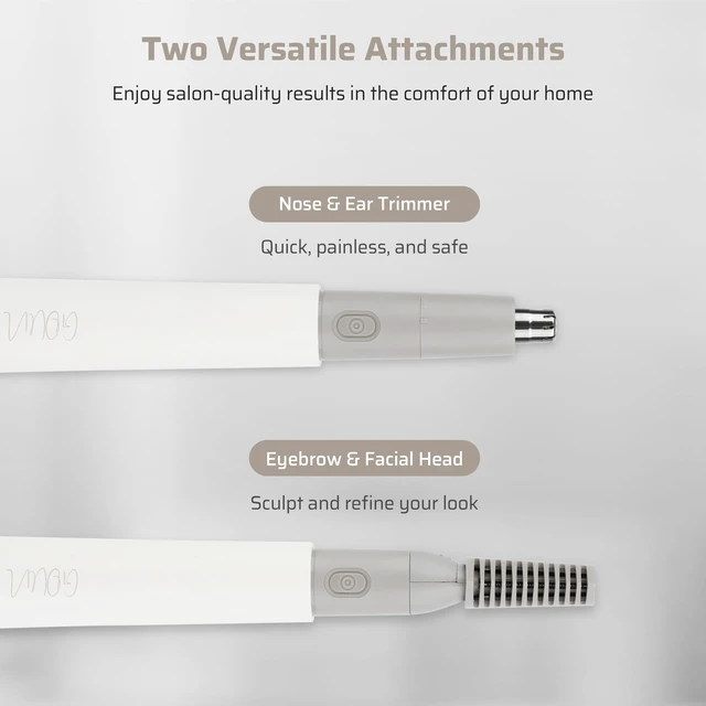 Alt view image 6 of 6 - 2-in-1 Facial Hair Removal for Women, Upgraded Device with Ease of Use, Gentle and Painless