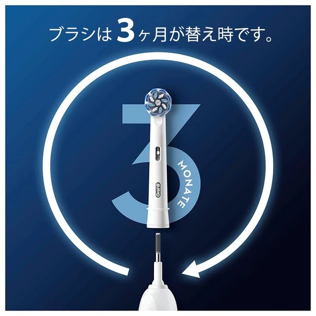 Alt view image 7 of 7 - Sensitive Clean - Original Replacement Toothbrush Heads for Electric Toothbrush - Gentle Teeth Cleaning, Replacement Brushes with X-Shaped Bristles, Toothbrush Attachment, Made in Germany