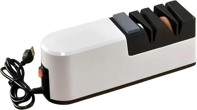 Main image of Multi-Purpose Portable Electric Knife Sharpener | USB Port Interface
