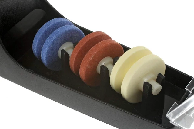 Alt view image 4 of 5 - 3 Sharpener Black/Red