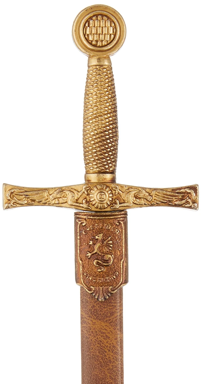 Alt view image 3 of 5 - Excalibur Letter Opener with Sheath