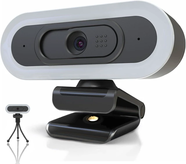 Main image of W4 2K Autofocus Webcam with Dual Mics & LED Light | , 1080P 60fps/2K 50fps, USB Streaming Camera for PC, Laptop, Switch 2, Desktop - Plug and Play