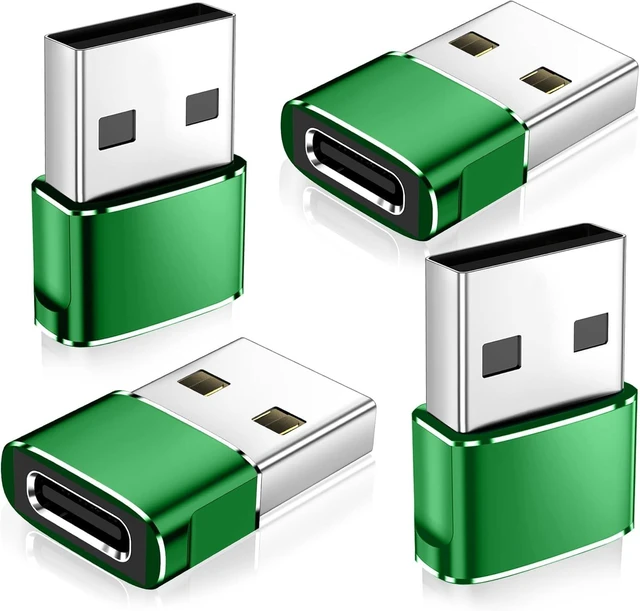 Main image of USB to USB C Adapter,Type-C Female to A Male Charger Converter for iPhone 17 Charger,iWatch Ultra SE 9 10,iPhone 17 Pro Max 16 15 14,Samsung S25,AirPods,iPad,Car,Xbox