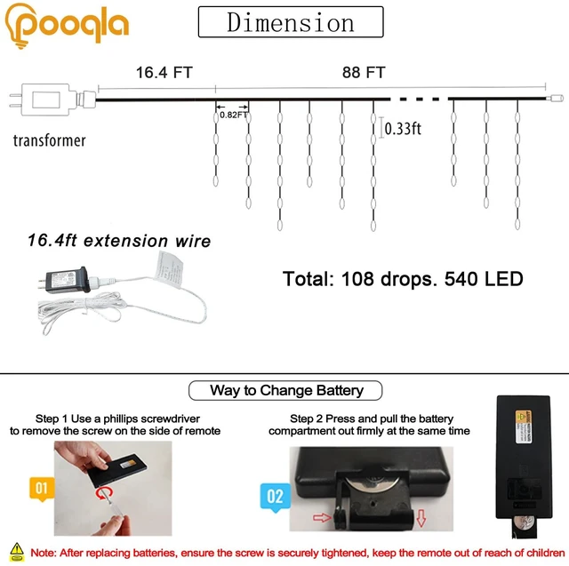 Alt view image 4 of 7 - 35 Colors Icicle Lights for Outside, 88FT Icicle Christmas Lights | Outdoor Roof Christmas Lights with Remote, Color Changing LED Hanging String Lights for Roof Window Halloween Decorations