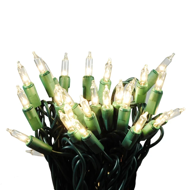 Alt view image 2 of 7 - 50-Count Clear Christmas Light Set