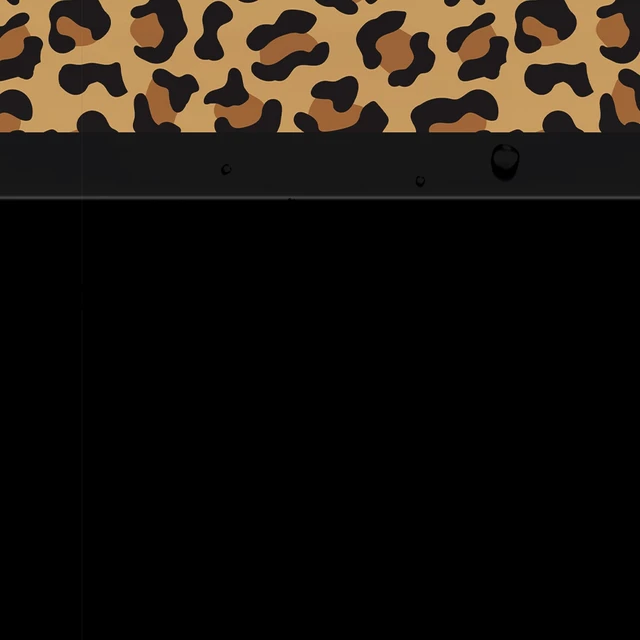 Alt view image 4 of 7 - Cheetah Print Leopard Party Decorations Table Cloth, Black Leopard | Disposable Cheetah Birthday Supplies Table Cover Printed Table Runner, for Birthday Bridal Shower Wedding, 3Pcs, 55in x 86in