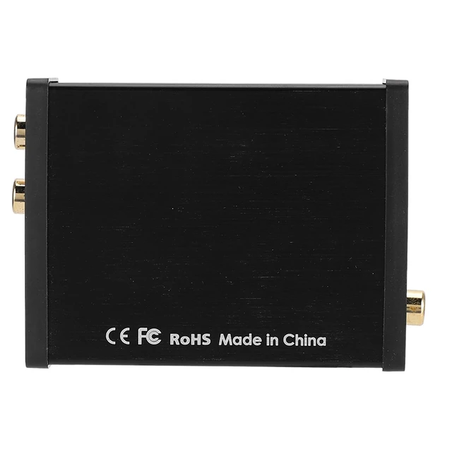 Alt view image 2 of 7 - USB DAC Audio Converter, USB Sound Card Adapter with Analog Output, Coaxial Optical Digital Output, Earphone Output for 10, Plug and Play