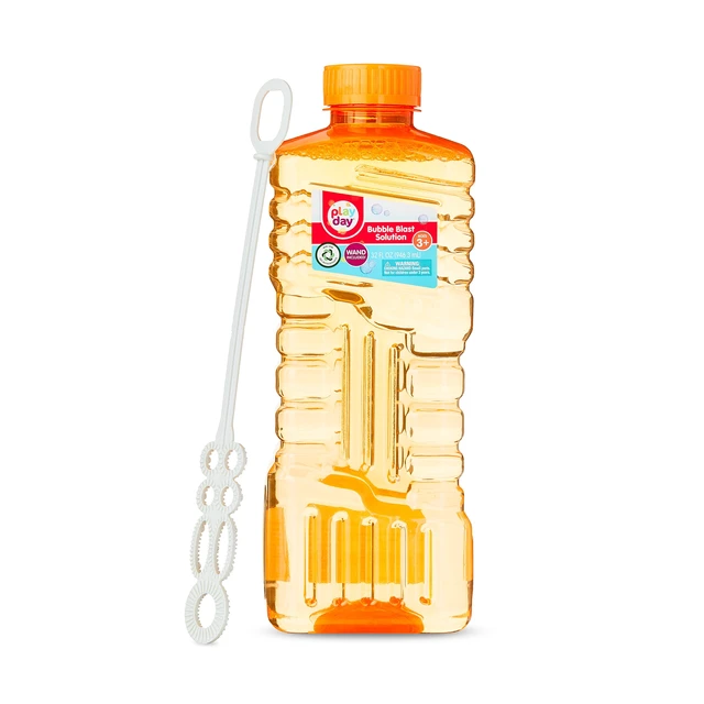 Alt view image 5 of 5 - Play Day Bubble Blast Solution 32fl oz, Orange, 1 Count