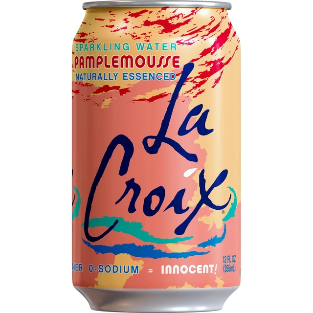 Alt view image 5 of 5 - Lacroix Sparkling Water Grapefruit / Pample Mousse, No Calories, No Artificial Sweeteners