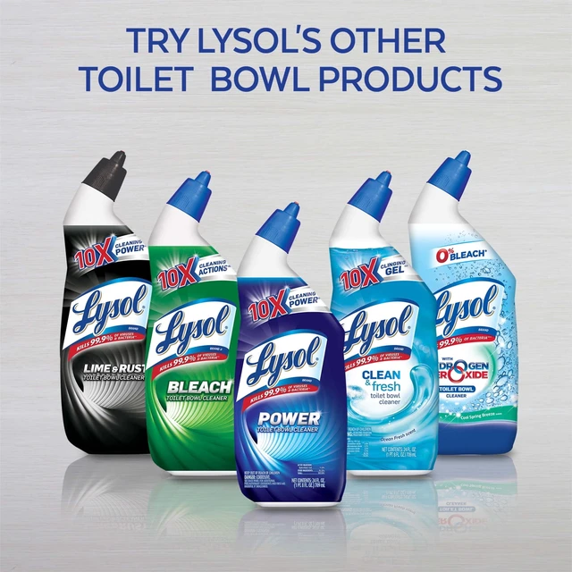 Alt view image 3 of 5 - Lysol Click Gel Automatic Toilet Bowl Cleaner, Lavender Fields Scent, 6 Applicators