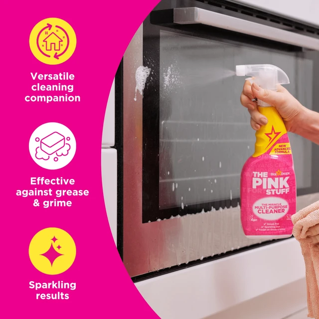 Alt view image 2 of 6 - The Pink Stuff Miracle Multi-Purpose Cleaner Spray, 24fl oz