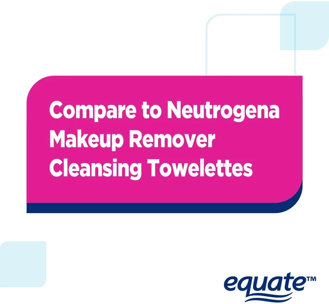 Alt view image 6 of 6 - Equate Makeup Remover Cleansing Towelettes, 40 Count