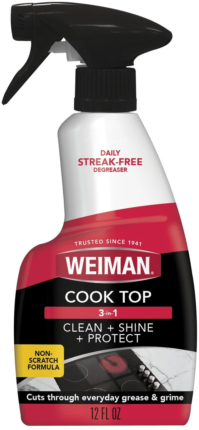 Main image of Weiman Daily Cooktop Cleaner Spray, Streak-Free Shine, 12 fl oz