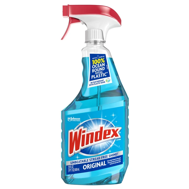 Alt view image 5 of 5 - Windex Original Blue Glass, Window and Mirror Cleaner, Spray Bottle, 23 fl oz