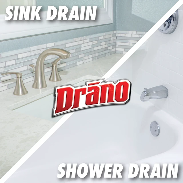 Alt view image 2 of 6 - Drano Snake Plus Drain Cleaning Kit with Gel Drain Clog Remover 16 fl oz and Snake Plus Tool 23-inch, Commercial Line