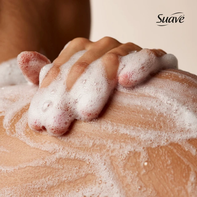Alt view image 4 of 6 - Suave Strawberry Delight Uplifting Body Wash with Glycerin & Vitamin E, 30 Fl Oz Pump