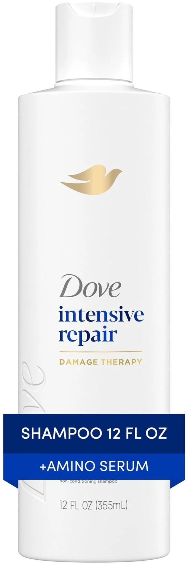 Alt view image 5 of 5 - Dove Intensive Repair Shampoo for Damaged Hair with Bio-Protein Care Technology and Amino Serum, 12 Fl Oz