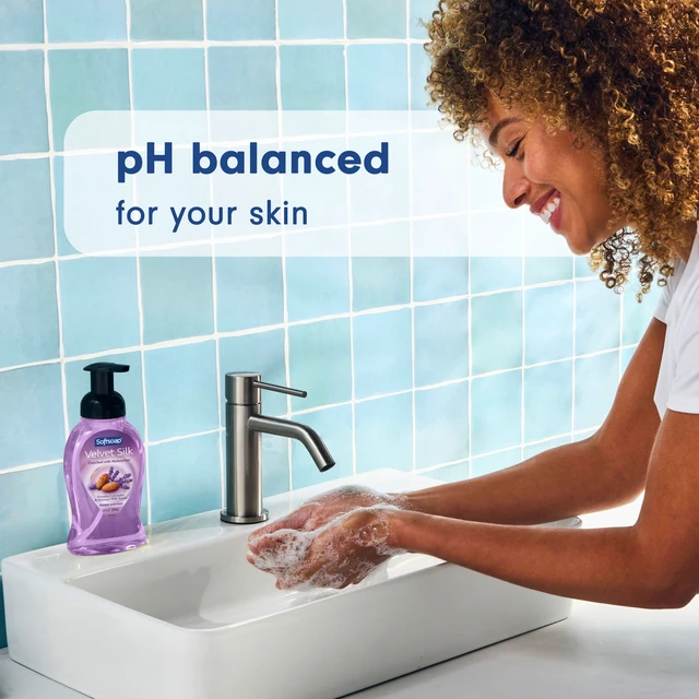 Alt view image 4 of 6 - Softsoap Velvet Silk Foaming Liquid Hand Soap, Dreamy Lavender & Almond Milk Scent, 9 fl oz