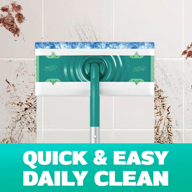 Alt view image 2 of 7 - Swiffer Mop & Go Starter Kit (1 Device, 6 Hair Magnet Dry Cloths, 2 Mop & Go Wet Cloths)