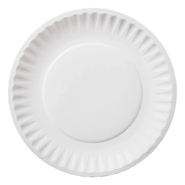 Alt view image 2 of 6 - Great Value 9in Coated Disposable Paper Plates, 100 Count