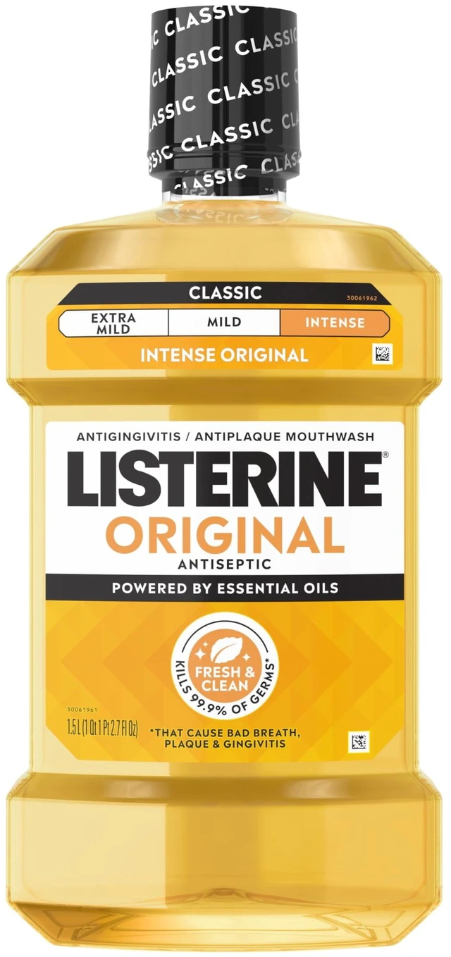 Main image of Listerine Original Intense Antiseptic Mouthwash, 1.5L