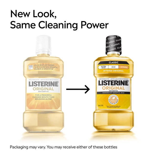 Alt view image 3 of 6 - Listerine Original Intense Antiseptic Mouthwash, 1.5L