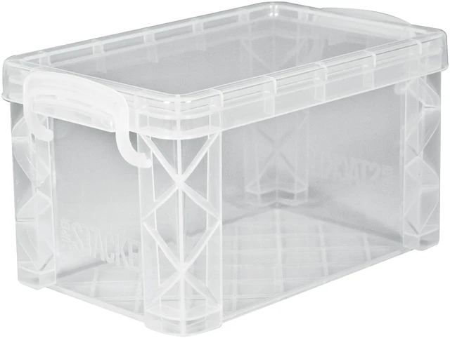 Alt view image 2 of 3 - Super Stacker Storage Box 3.6"x4"x6.5" Assorted Colors
