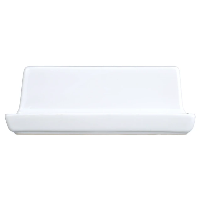 Main image of Mainstays Stoneware Butter Dish with Lid, White