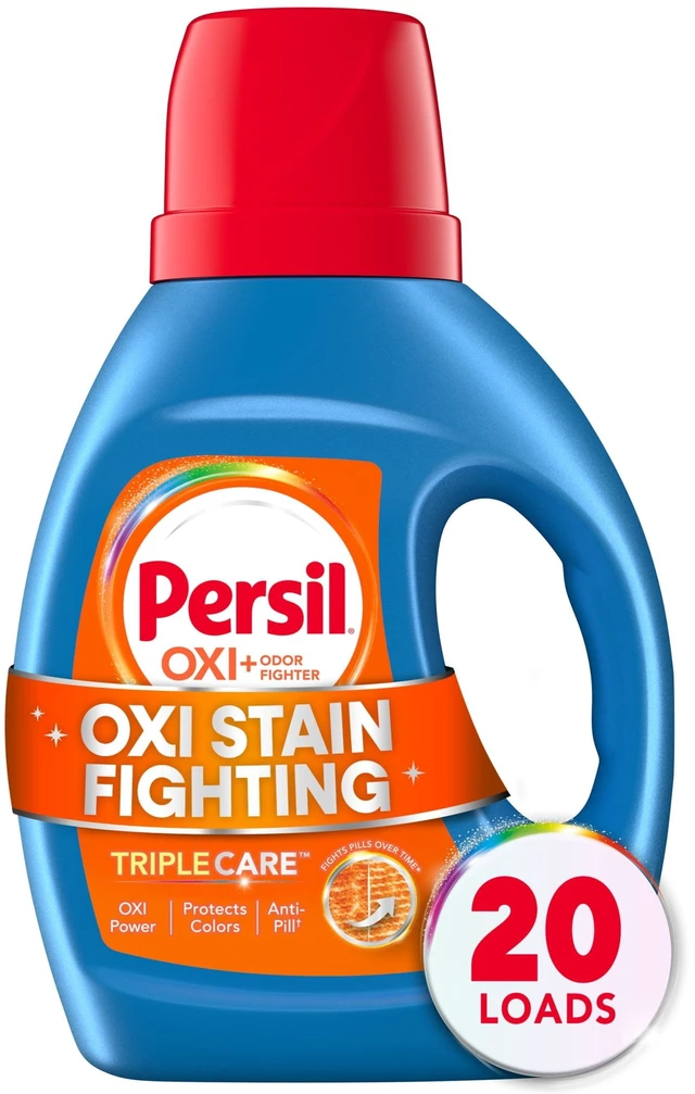 Main image of Persil Advanced Clean Oxi+Odor Fighter Liquid Laundry Detergent, 34fl oz, 20Loads