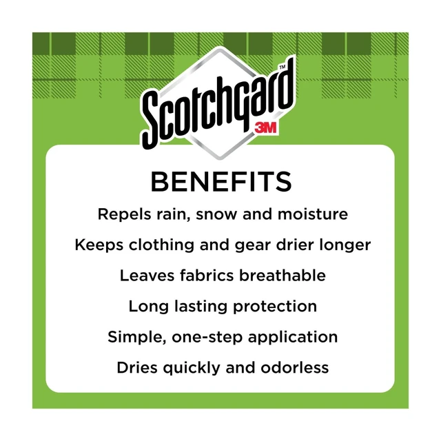 Alt view image 4 of 6 - Scotchgard Outdoor Water Shield 10.5 oz 1 Can