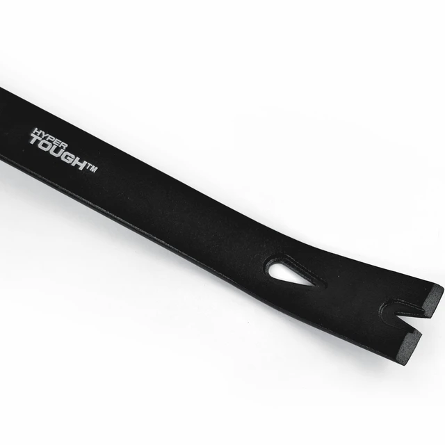 Alt view image 3 of 6 - Hyper Tough 15-Inch Utility Pry Bar, Nail Puller & Crowbar, Drop Forged Heat-Treated Carbon Steel