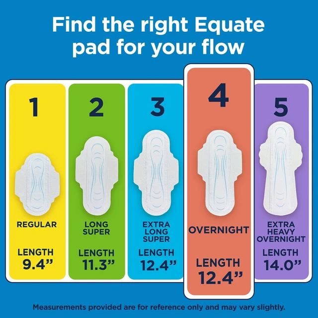 Alt view image 5 of 5 - Equate Ultra Thin Pads with Flexi-Wings, Overnight Absorbency, Size 4, 38 Count