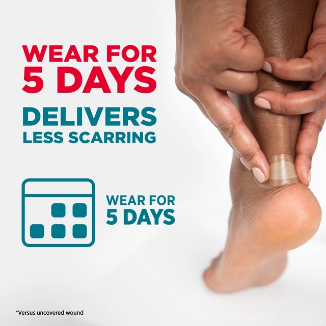 Alt view image 2 of 5 - BAND-AID Pro Heal Hydrocolloid Blister Bandage, Waterproof, 6 Count