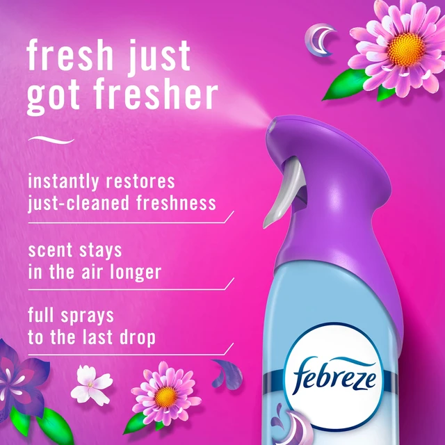 Alt view image 4 of 5 - Febreze Air Mist Air Freshener Spray Gain Moonlight Breeze 8.1oz 2 Count