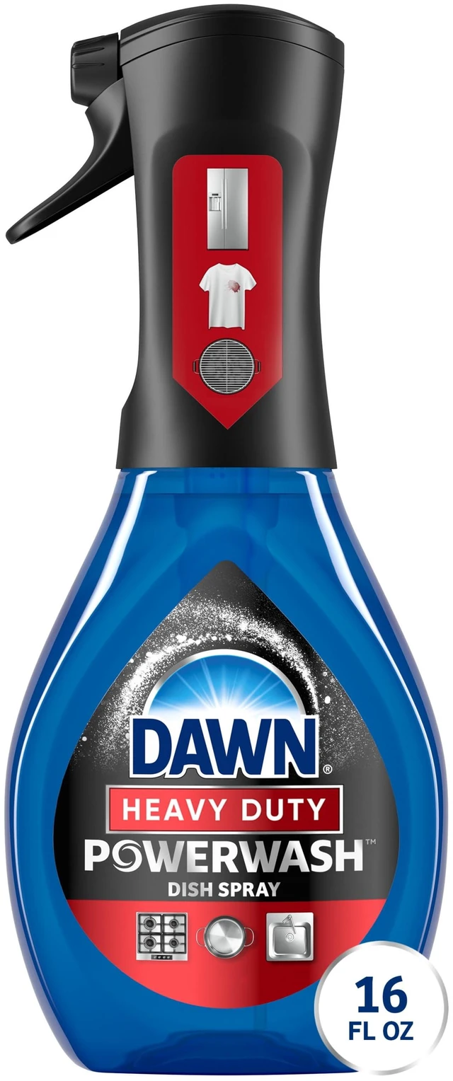 Alt view image 6 of 6 - Dawn Powerwash Heavy Duty Dish Spray, Dish Soap, All-Purpose Cleaner, 1 Starter Kit, 16 fl oz