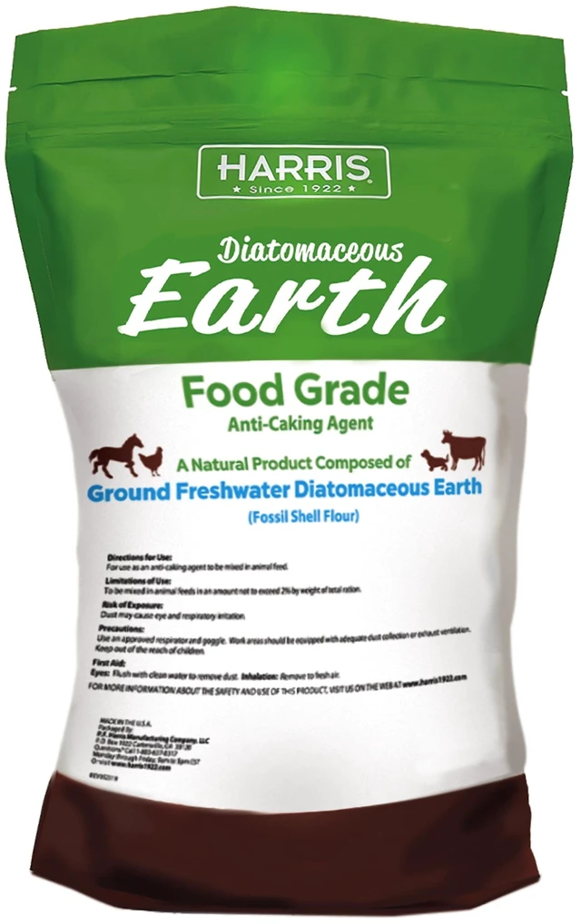 Alt view image 2 of 6 - Harris Food Grade Diatomaceous Earth Powder, OMRI Listed for Organic Use, 4lb Bag