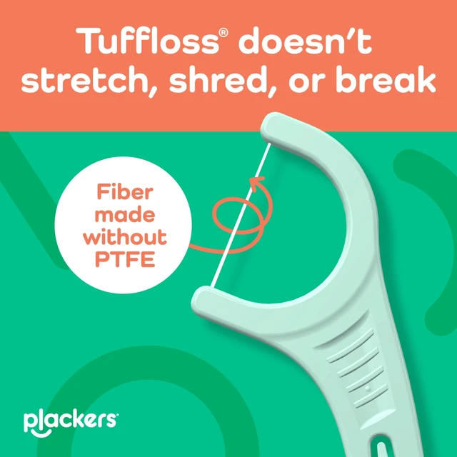 Alt view image 3 of 6 - Plackers Micro Mint Dental Floss Picks, Fresh Mint, 300 Count
