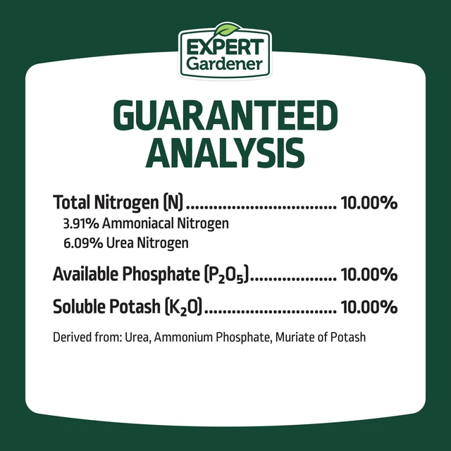 Alt view image 5 of 6 - Expert Gardener 10-10-10 All Purpose Plant Fertilizer, 10lb